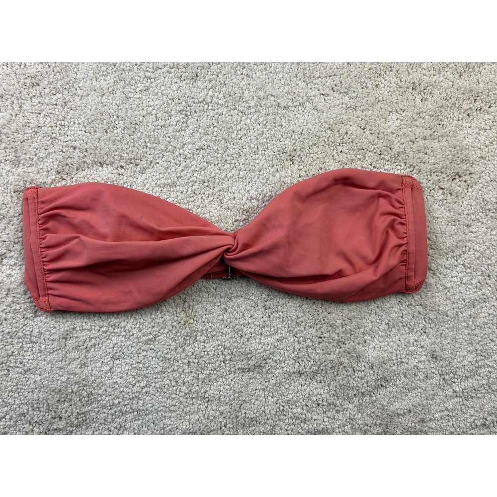 Victoria's Secret Bikini Top Womens Small‎ Strapless Bandeau Swimwear Adjustable